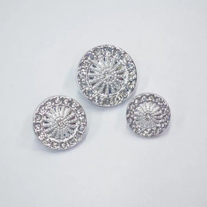 Nasturi plastic cu Cristale M4 - Ahura