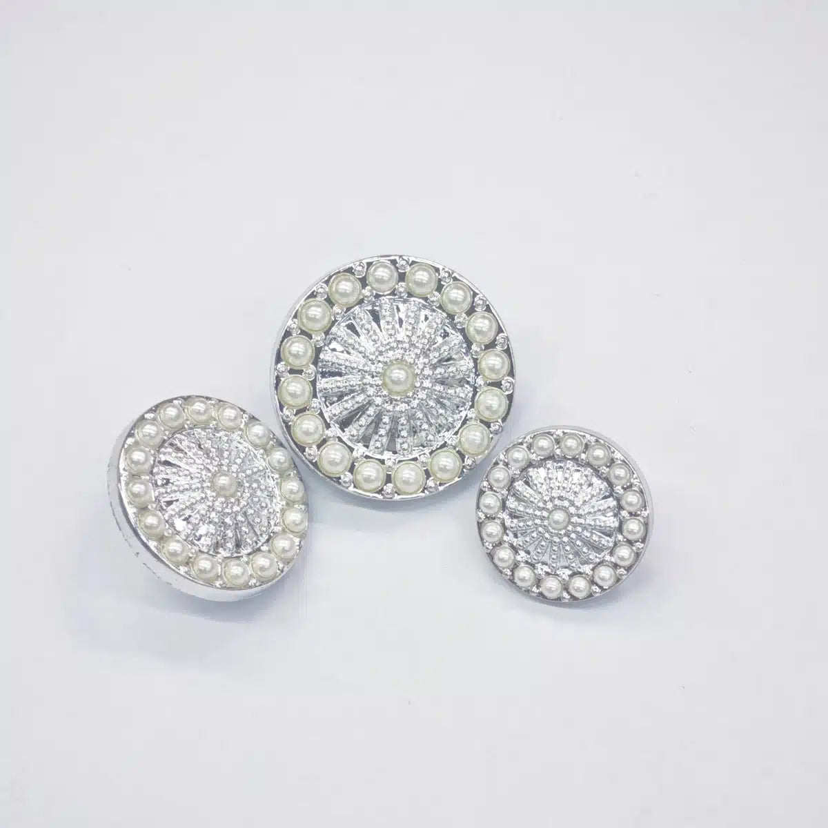 Nasturi plastic cu Perle M7 - Ahura