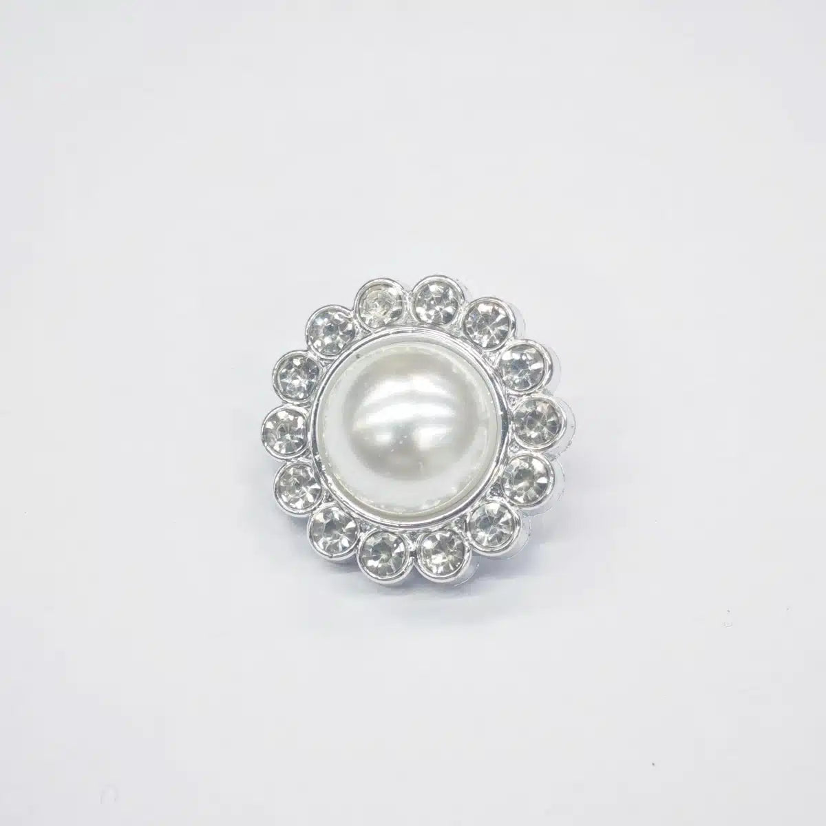 Nasturi plastic cu Perle si Cristale M1 - Ahura