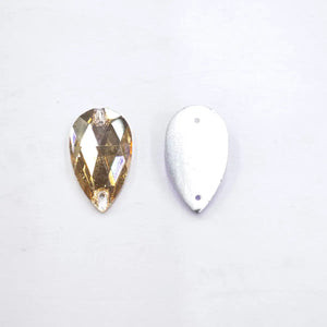 Piatră pentru cusut tip lacrimă 28x16mm - Ahura