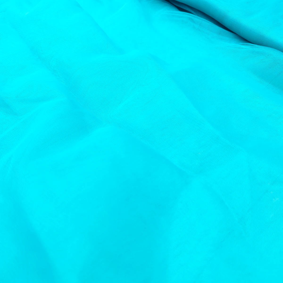 Tulle 3M latime - Albastru Caraibe (C26) - Ahura