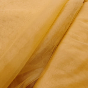 Tulle 3M latime - Galben Muștar (C70) - Ahura