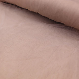 Tulle 3M latime - Nisip Trandafiriu (C85) - Ahura
