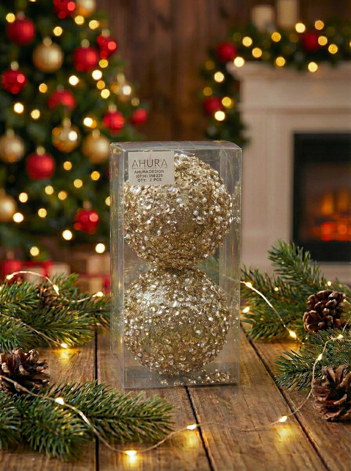 Set De 2 Globuri - 04