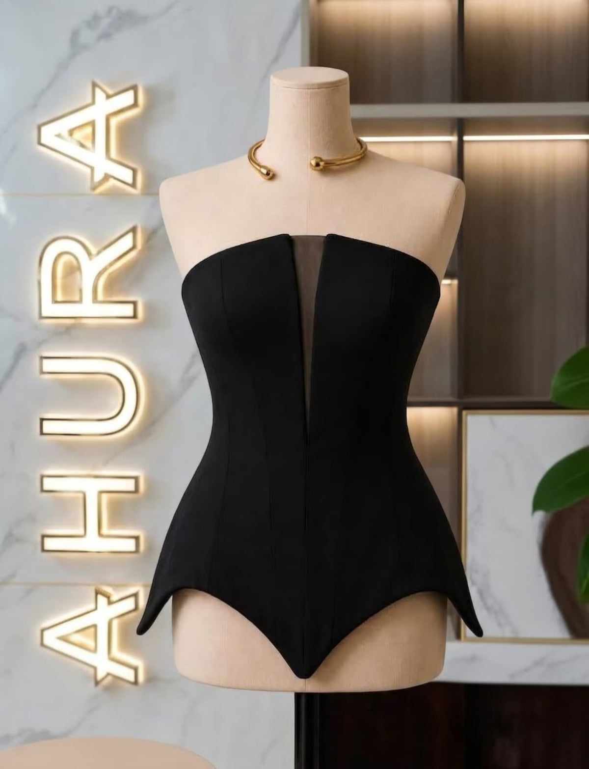 Corset Modelator Phoenix Arch - Negru