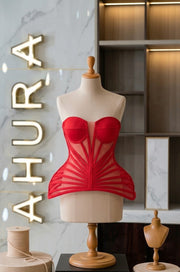 Corset Modelator Illusion Symphony - Rosu