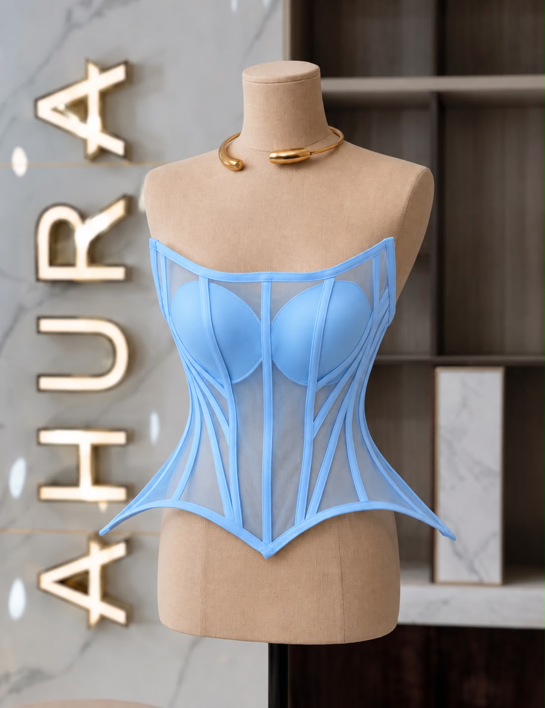 Corset Modelator Illusion Queen - Bleu