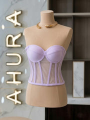 Corset Modelator Cupe Apropiate - Lila