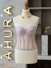 Corset Modelator Cupe Apropiate - Roz Prafuit