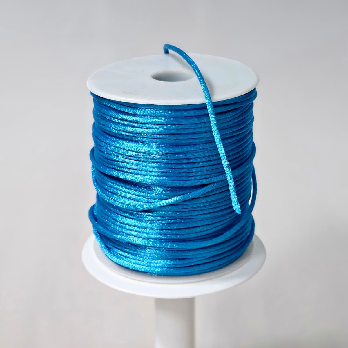 Snur Satinat Albastru