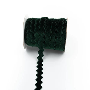 Banda De Catifea Zig Zag De 1cm x 18M - Ahura