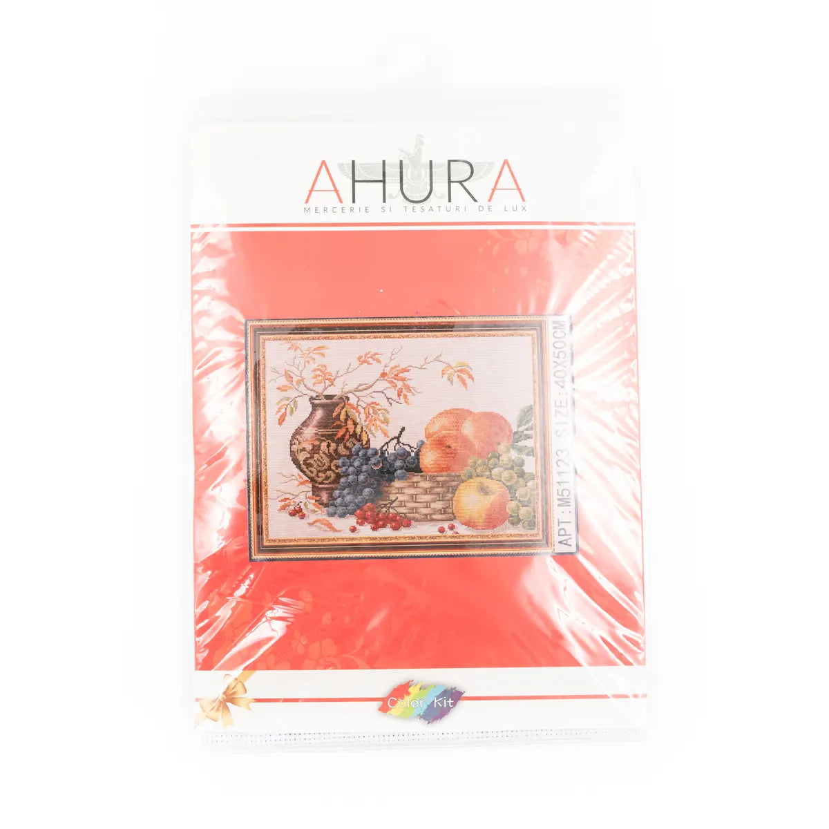 Goblen cu set ata si ac inclus 40x50cm - Ahura