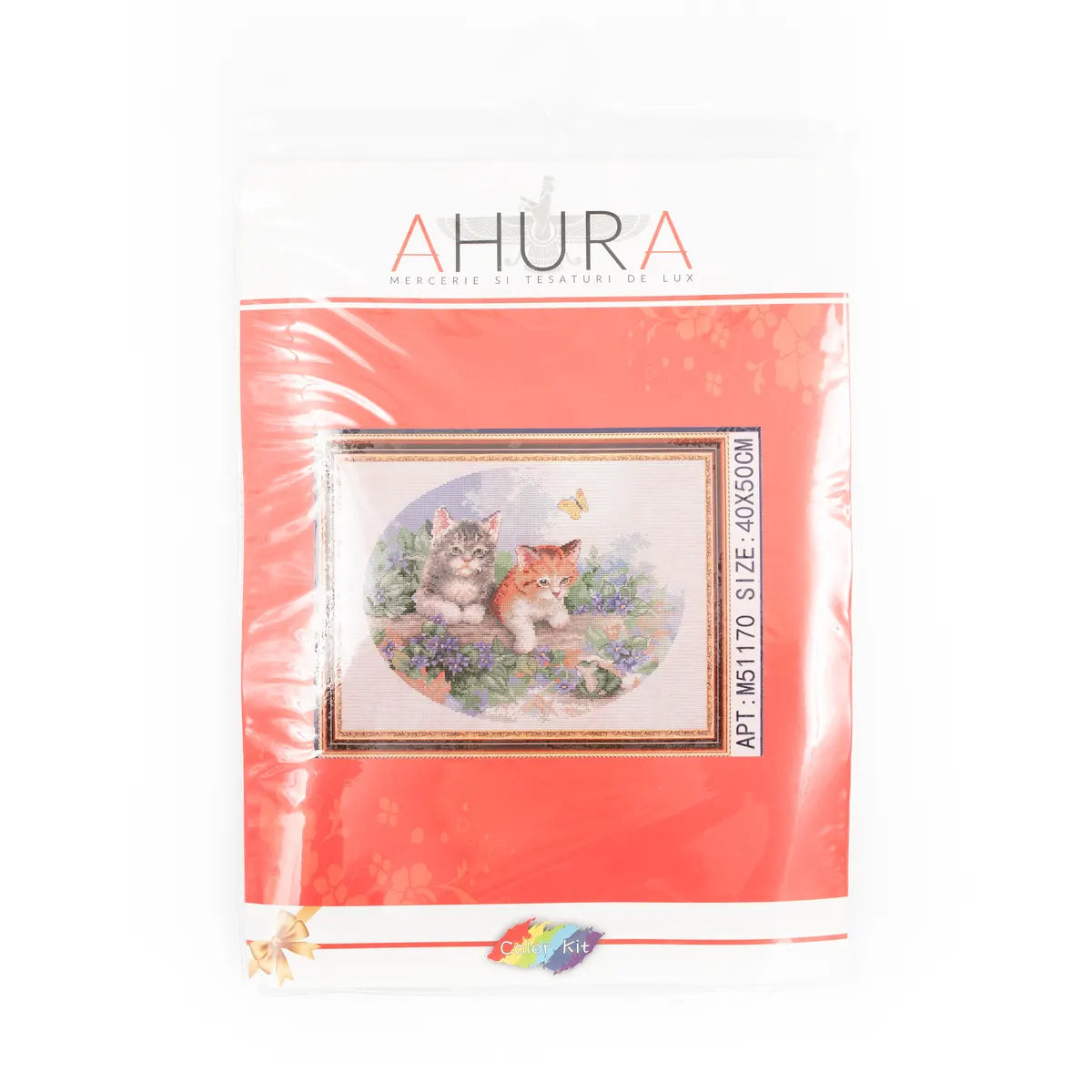 Goblen cu set ata si ac inclus 40x50cm - Ahura