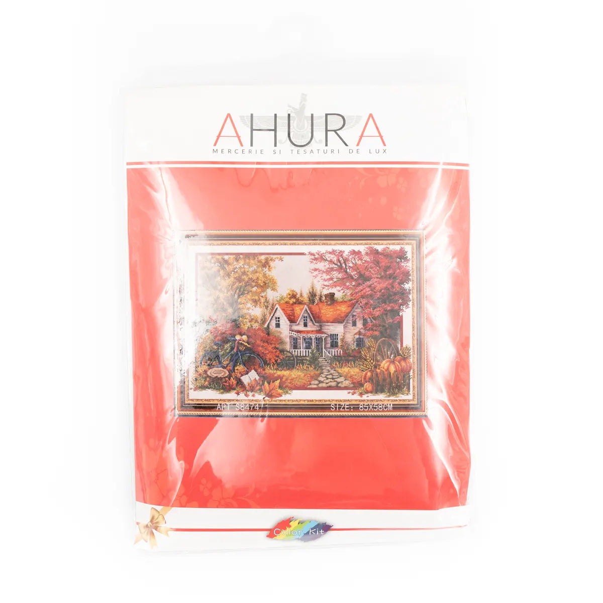 Goblen cu set ata si ac inclus 85x58cm - Ahura