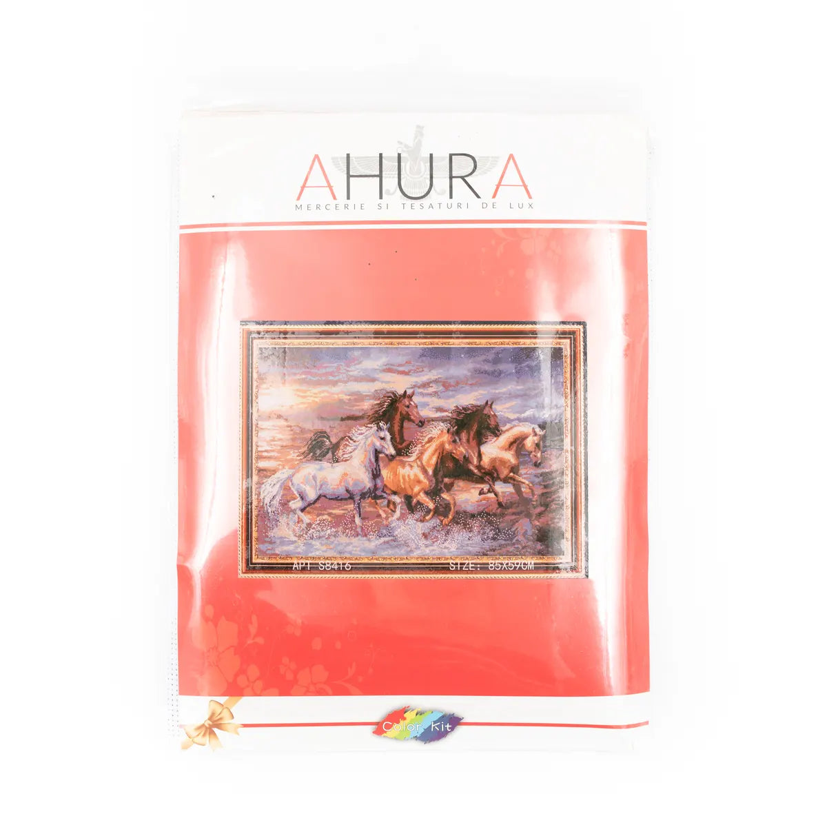 Goblen cu set ata si ac inclus 85x59cm - Ahura